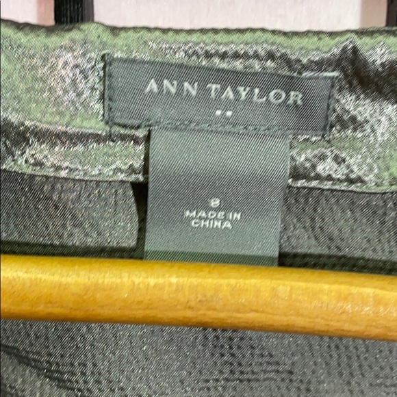 Ann Taylor Shiny Silver Size 8 - Picture 4 of 4